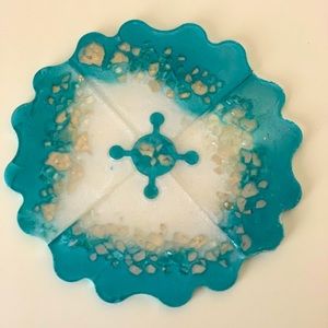 Platter/coaster set of 4